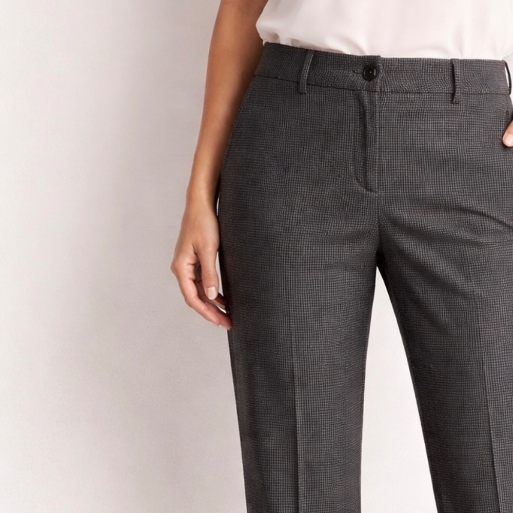 LADIES PANTS by Della Spiga (hounds tooth ) size US 12